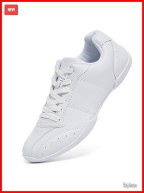 ZVC Cheer Shoes PU Leather Cheerleading Sneakers